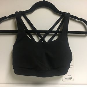 Lululemon black sports bra